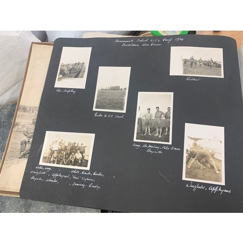 361A - Military Photograph album of UK, includes military  photos, military scenes etc please see images