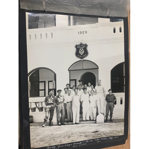 362A - Military Photograph album of Malaya, Austria, includes military  photos, military scenes etc please ... 