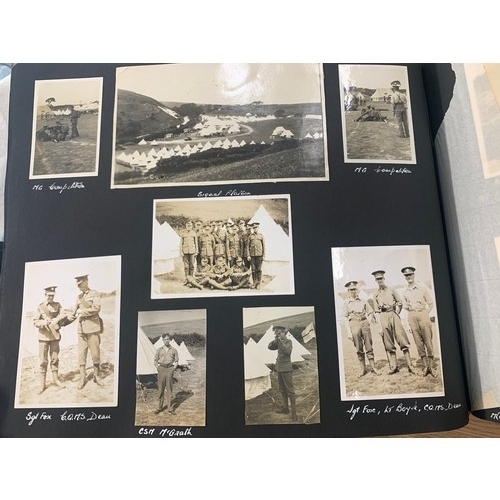 361A - Military Photograph album of UK, includes military  photos, military scenes etc please see images