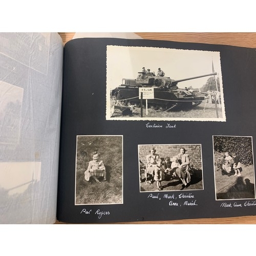 361A - Military Photograph album of UK, includes military  photos, military scenes etc please see images