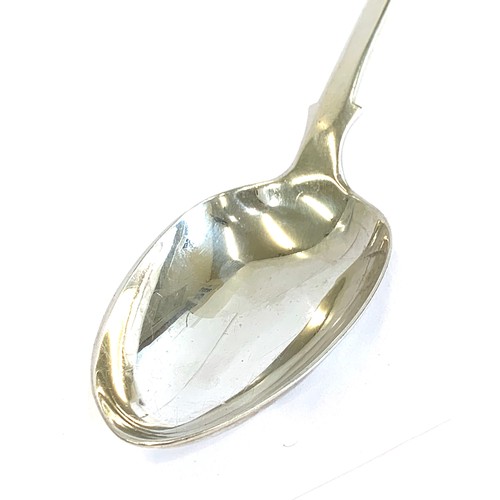 64 - Victorian silver basting spoon