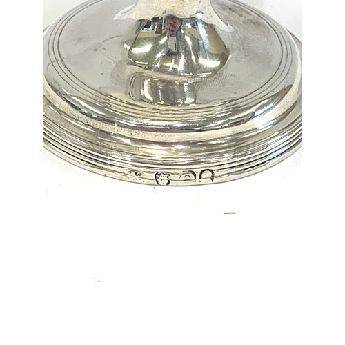 67 - George 111 silver pounce pot London 1809