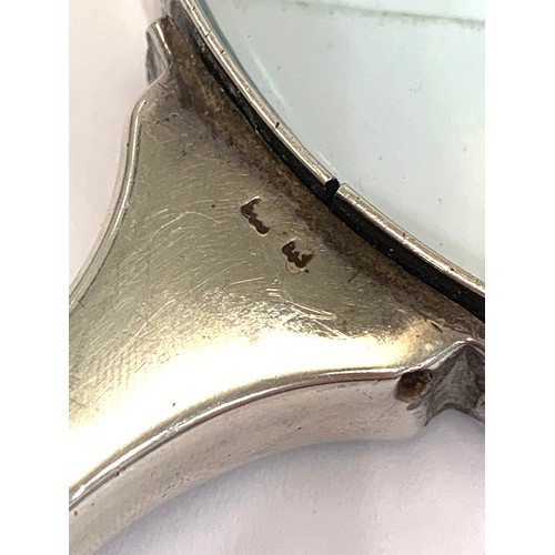 84 - Silver mounted large magnifying glass