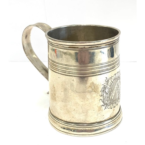 96 - Very early Queen Anne silver mug