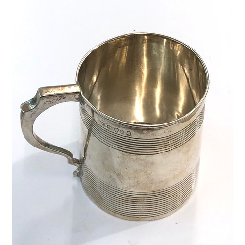 28 - Georgian silver tankard London 1811