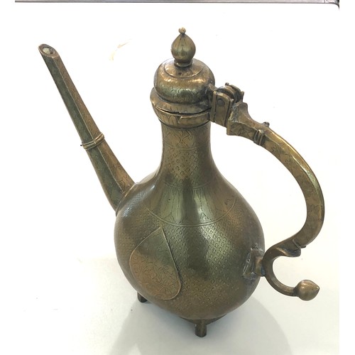 410 - 18th Century Moghal north indian brass ewer