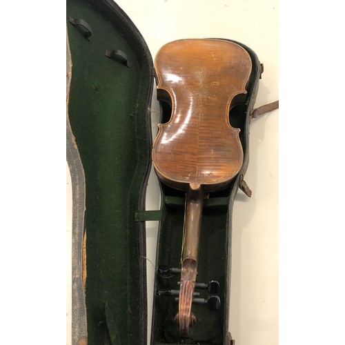 415 - Antique vintage HOPF violin in original case