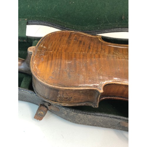 415 - Antique vintage HOPF violin in original case