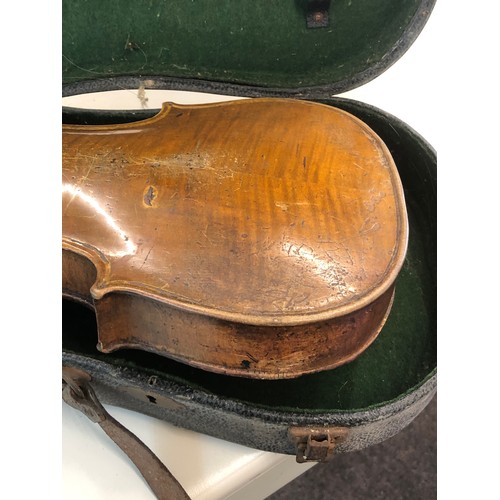 415 - Antique vintage HOPF violin in original case