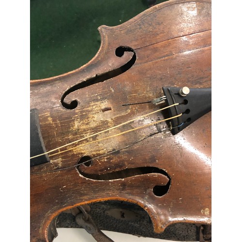 415 - Antique vintage HOPF violin in original case