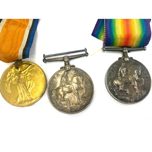 363 - Pair WW medals plus 1 other, pair named to: 45063 pte. f.a.Marks. Bed.f, the single medal reads 1308... 