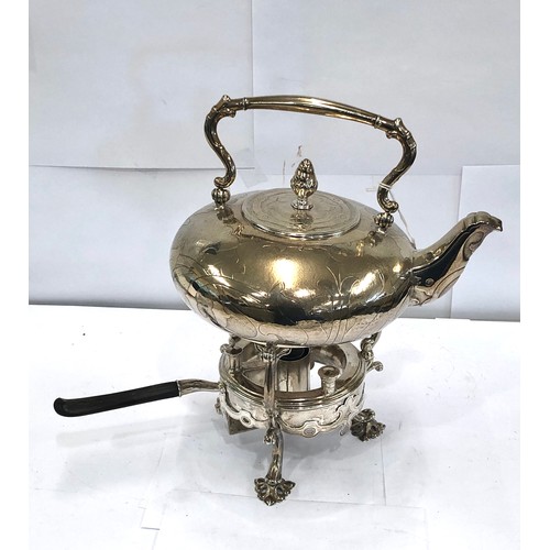 102 - Kettle on stand Augsburg c1820s