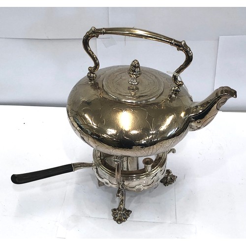 102 - Kettle on stand Augsburg c1820s