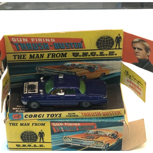 458 - Corgi 497 man from uncle boxed  please see images for condition