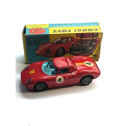 439 - Boxed Corgi 314 Ferrari Berlinetta  250 Le Mans  please see images for condition