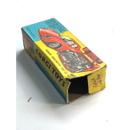 439 - Boxed Corgi 314 Ferrari Berlinetta  250 Le Mans  please see images for condition