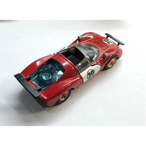 445 - Corgi 344 Ferrari Dino 206 Red Spot Hubs  in Original Box please see images for details