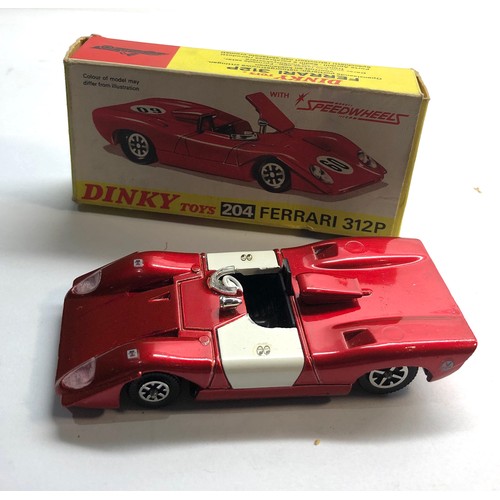 446 - Dinky 204 Ferrari 312P in original box please see images for condition