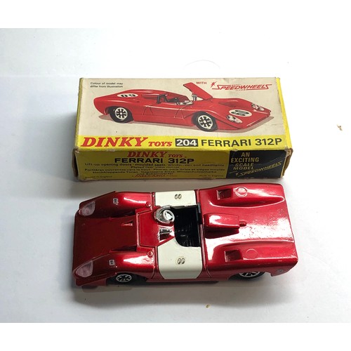 446 - Dinky 204 Ferrari 312P in original box please see images for condition