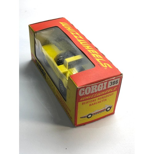 447 - Corgi 386 Bertone Runabout Barchetta in original box please see images for details