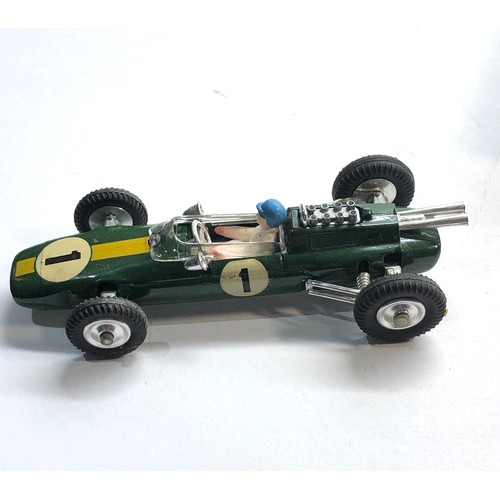 448 - Corgi Toys 155 Lotus Climax Formula 1 racing Car in original box please see images for condition