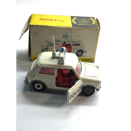 450 - Dinky 250 police Mini Cooper original boxed please see images for condition