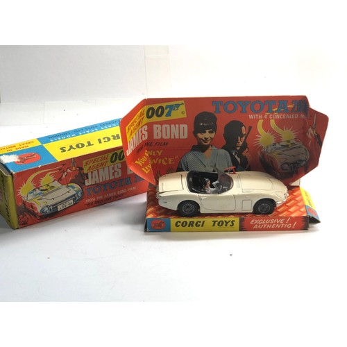 451 - Corgi 336 Toys James Bond 007 Toyota 2000 GT original box please see images for condition