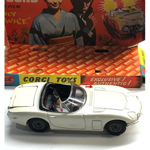 451 - Corgi 336 Toys James Bond 007 Toyota 2000 GT original box please see images for condition