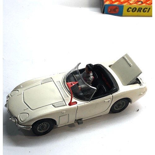 451 - Corgi 336 Toys James Bond 007 Toyota 2000 GT original box please see images for condition