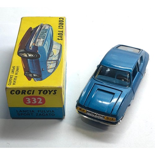 453 - Corgi 332 Lancia Fulvia original box please see images for condition