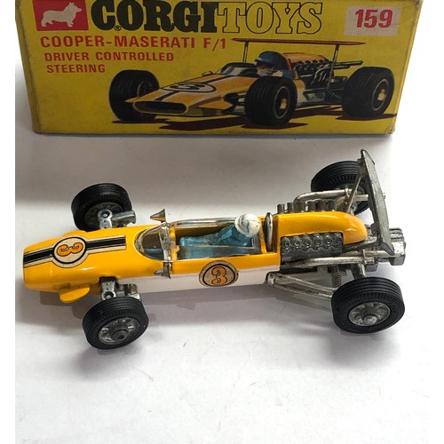 440 - Corgi 159 cooper maserati F/1 in original box please see images for details