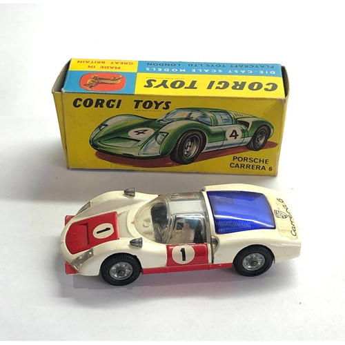 443 - Corgi 330 Porsche Carrera 6 in original box please see images for details