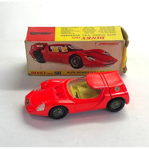 444 - Dinky 217 Alfa Romeo O.S.I Scarabeo in original box please see images for details