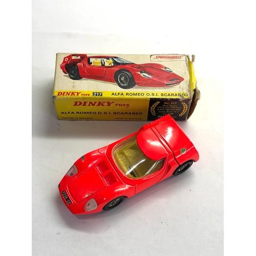 444 - Dinky 217 Alfa Romeo O.S.I Scarabeo in original box please see images for details