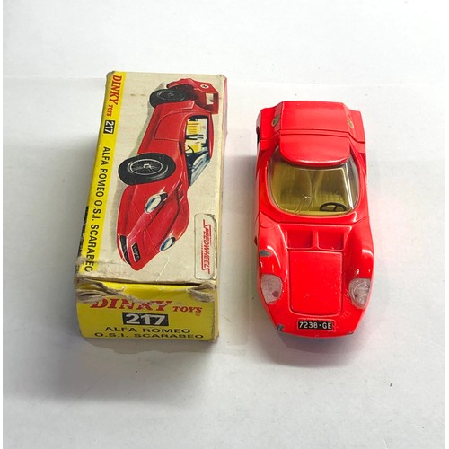 444 - Dinky 217 Alfa Romeo O.S.I Scarabeo in original box please see images for details