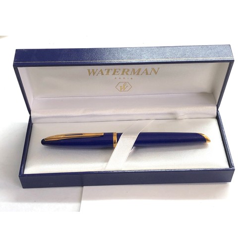 430 - 18ct gold nib Waterman Paris fountain pen boxed please see images for details