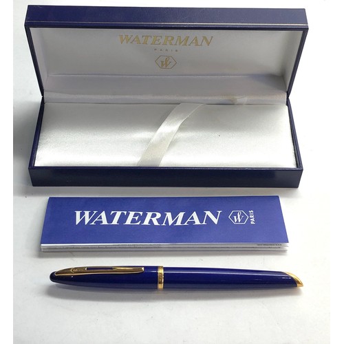 430 - 18ct gold nib Waterman Paris fountain pen boxed please see images for details