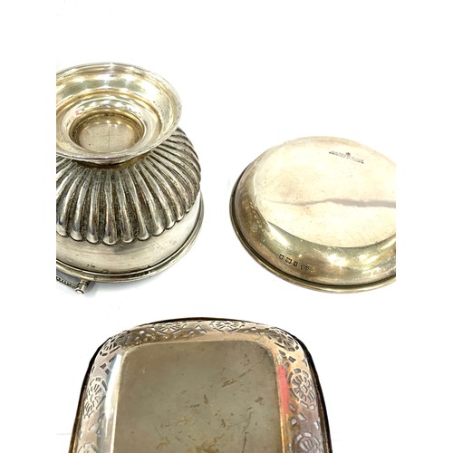 73 - 3 Vintage silver bowls weight 120g please see images for details