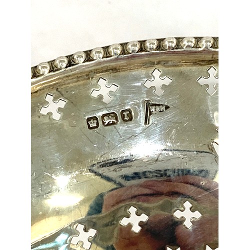 74 - 2 Antique silver sweet bowls weight 100g please see images for details