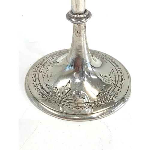 121 - Victorian silver goblet