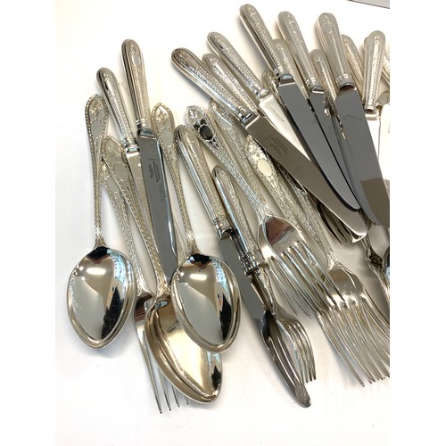 48 - Large selection of vintage Mapin and Webb cutlery, over all good condition