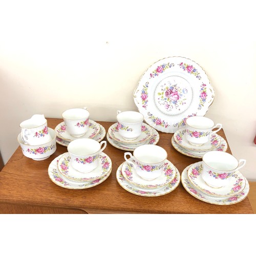 121 - Royal standard bone china 6 place setting tea service