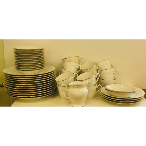 84 - Selection of Rockley Fine Porcelain Dinner/Tea Set, both part sets, to include, 13 dinner plates, 14... 