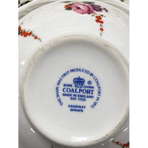 138 - Selection of Coal port ware, part dinner set, overall good condition, age relatedware