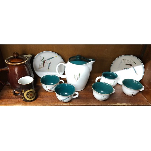 70 - Selection of various Denby pottery items, all in good overall condition, age related ware