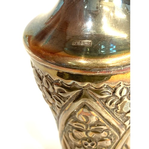 116 - Small islamic silver vase hallmarks to base measures approx 11.6cm tall weight 91.7g please see imag... 