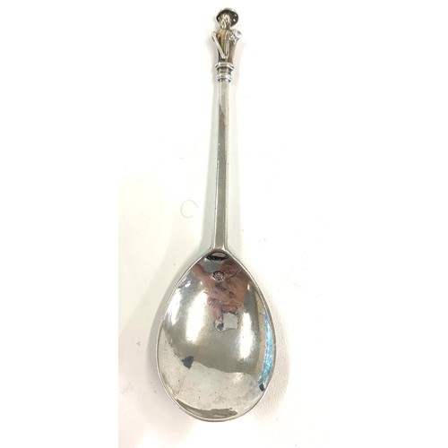 126 - Early 16th century English silver spoon