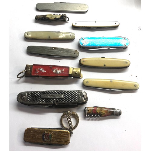 440 - Collection of vintage pocket pen knives