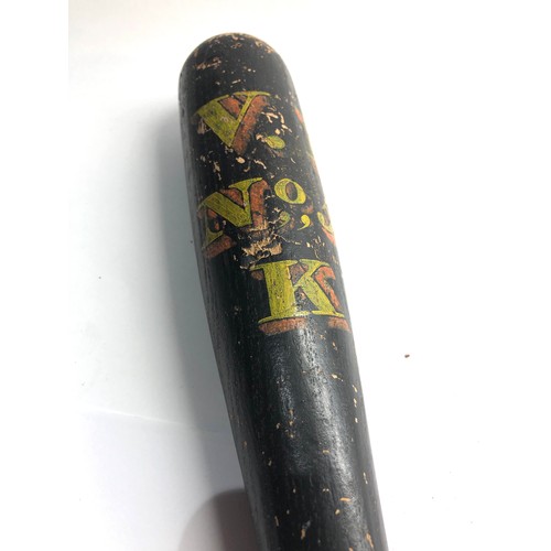 421 - Victorian police truncheon  V.R No 57 k