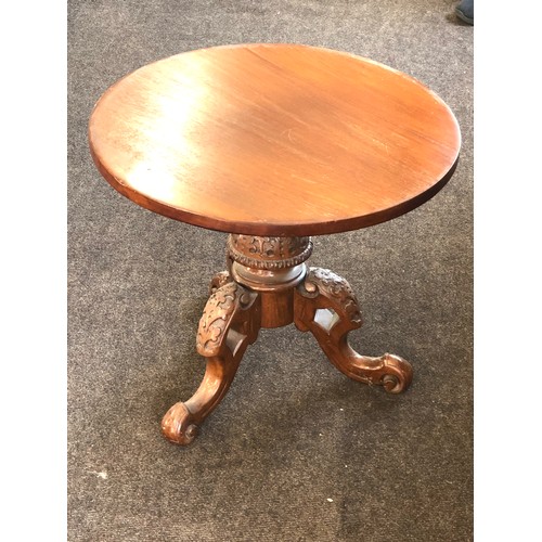 459 - Victorian mahogany lamp table